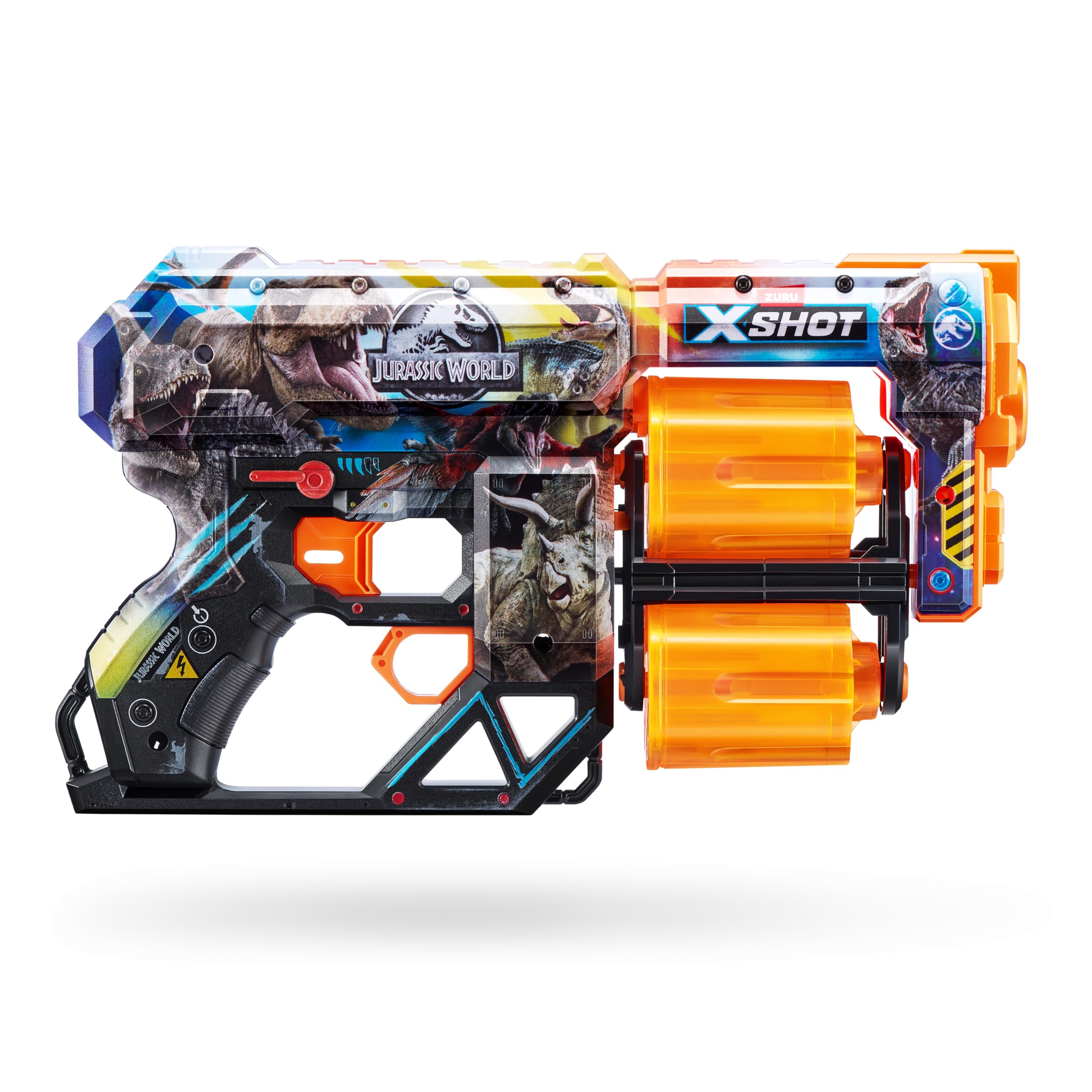 X-Shot Skins Series 1 Dread Jurassic(12 Darts), Blasters & Foam
